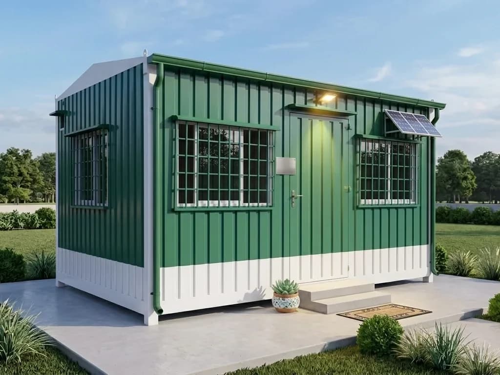 Custom-built porta cabin manufactured by Porta Cabin Systems in Bangalore
