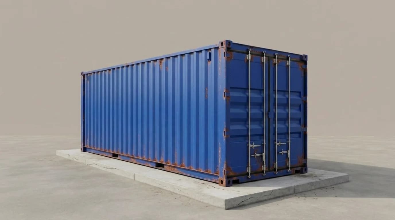 Second-hand 20 ft shipping container for sale in Bangalore