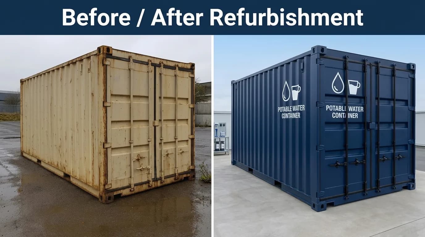 New versus second-hand portable cabins