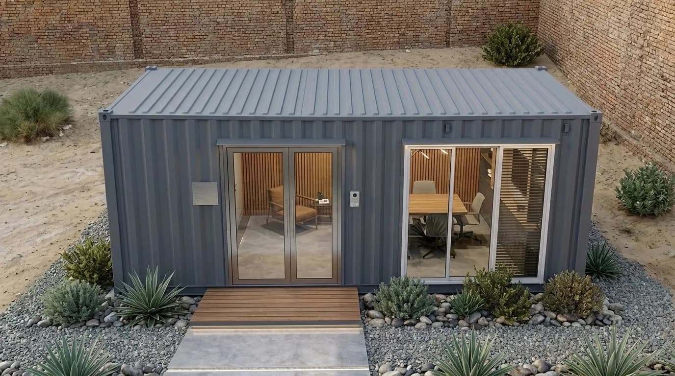 Portable cabin purchase versus rental
