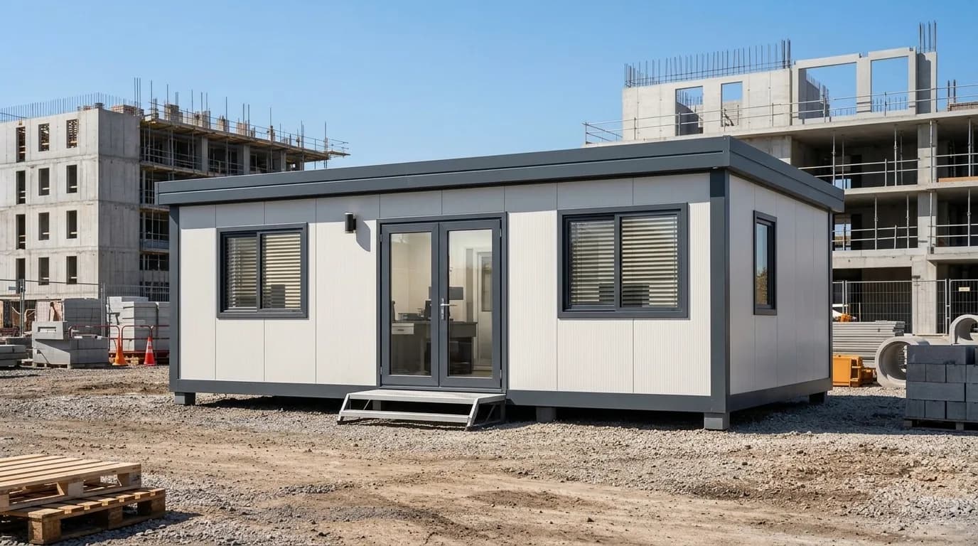 Porta cabin by Porta Cabin Systems — factory-built portable cabin delivered ready to use